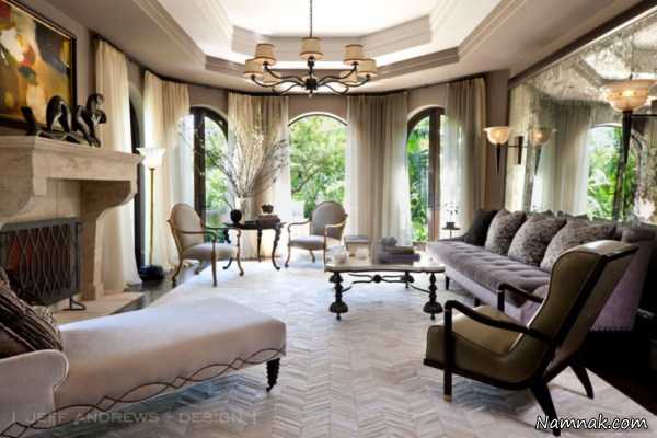 اتاق پذیرایی شیک